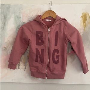 ANINE Bing kids hoodie size 4/6